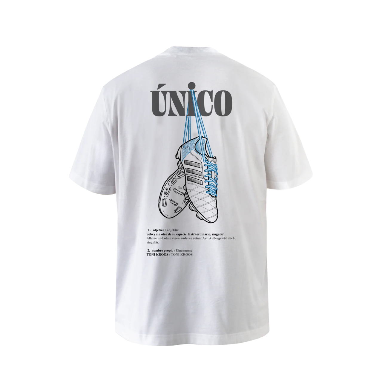 Mens adidas Magic Moments Kroos Unique White T-Shirt