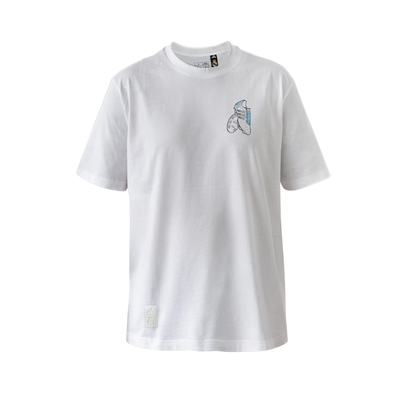 Mens adidas Magic Moments Kroos Unique White T-Shirt