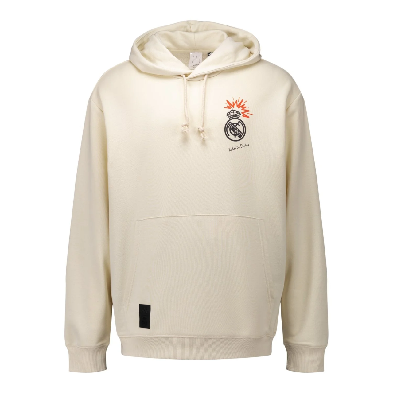 Mens Hoodie Roberto Carlos adidas Magic Moments Beige