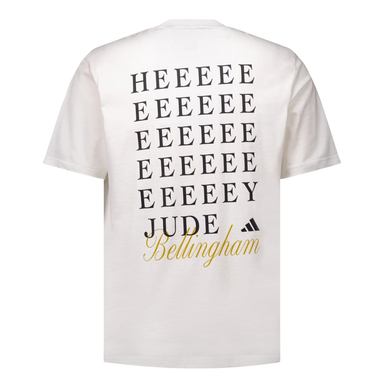 Mens T-Shirt Bellingham adidas Magic Moments White