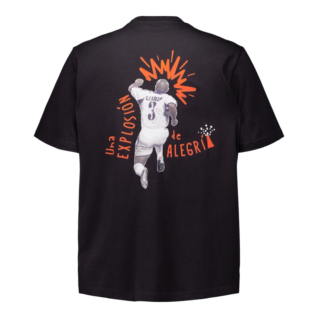 Mens T-Shirt Roberto Carlos adidas Magic Moments Black