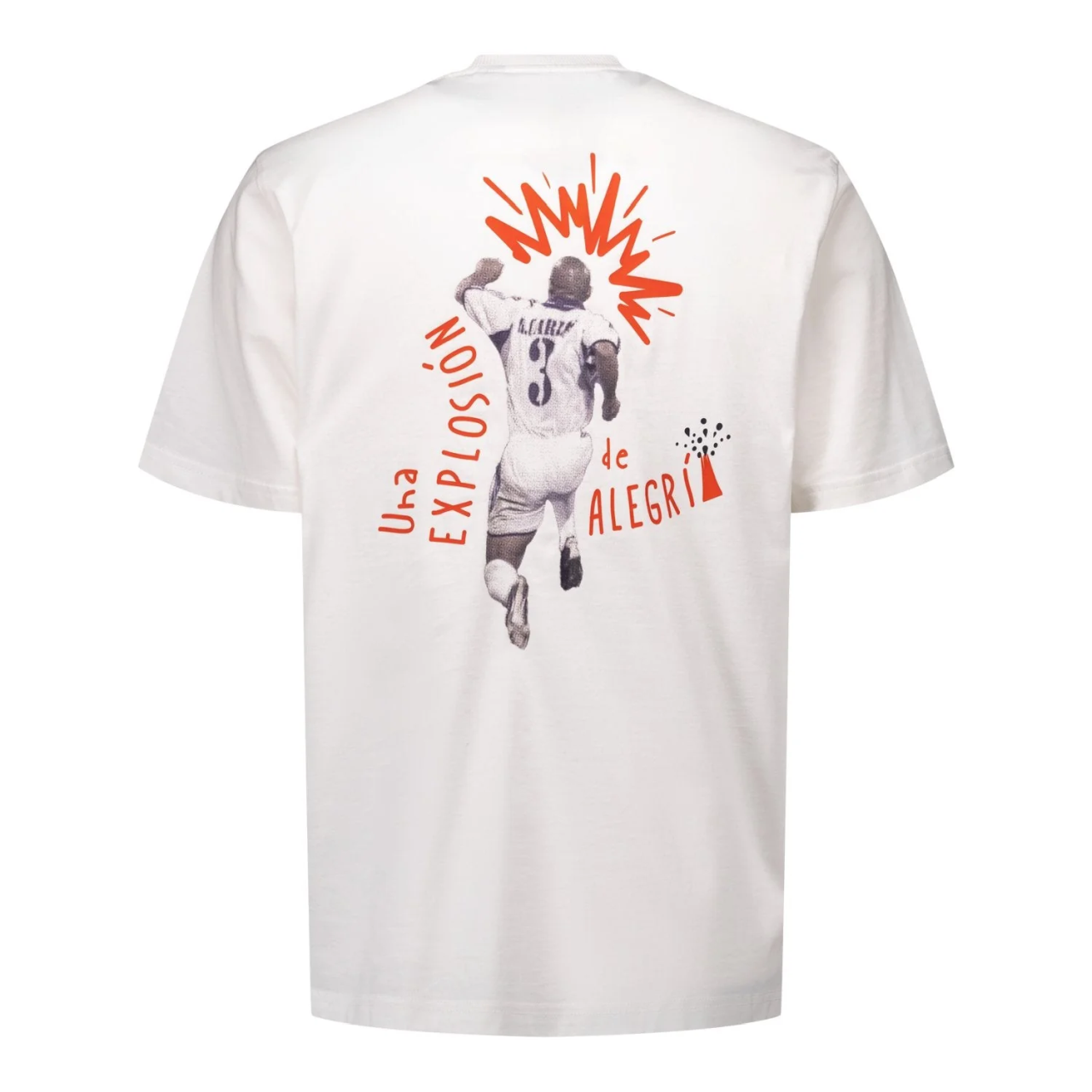 Mens T-Shirt Roberto Carlos adidas Magic Moments White